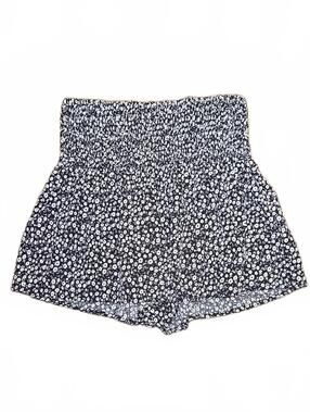Dreimp | High-Waist Floral Smocked Women’s Shorts | L